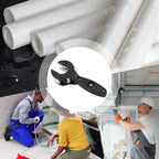 Ratchet-style pipe cutter—a one-handed, quick pipe-cutting tool