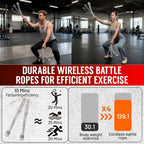 Unisex Cordless Jump Rope and Fitness Equipment