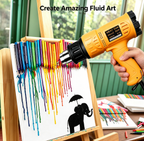 Rapid heating heavy-duty heat gun kit