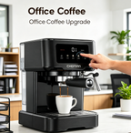 15-bar pump-type digital espresso machine