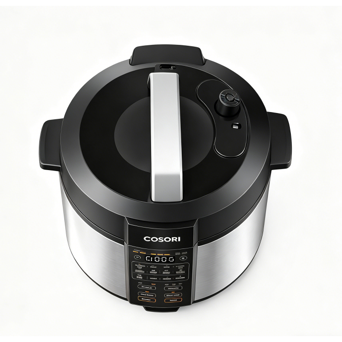Stainless steel pressure cooker, 9-in-1 multi-functional cooking pot